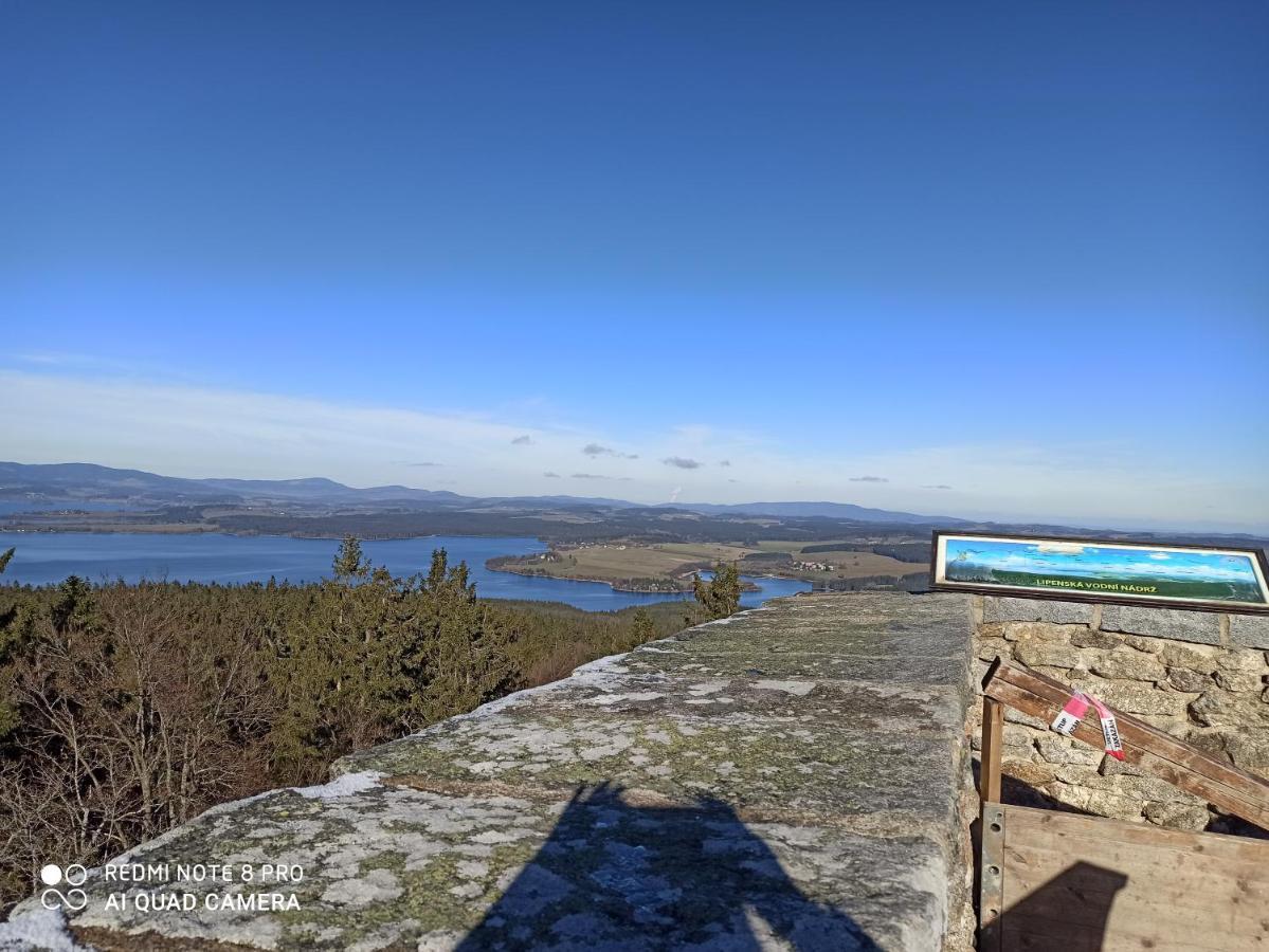 Apartman U Vrbu Černá v Pošumaví Buitenkant foto