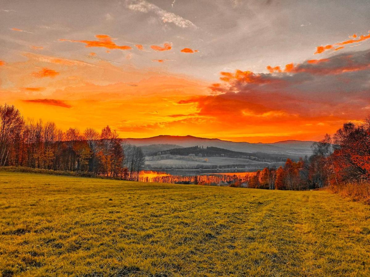 Apartman U Vrbu Černá v Pošumaví Buitenkant foto